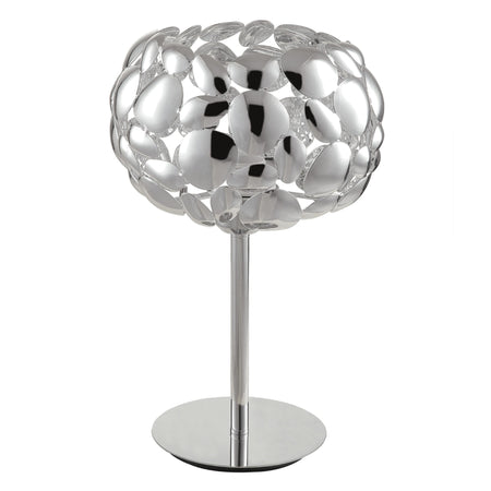 Lampada da tavolo 60W E27 diametro 22cm cromo GRAPE