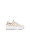 Nero Giardini sneakers donna in pelle logata milk E513080D710