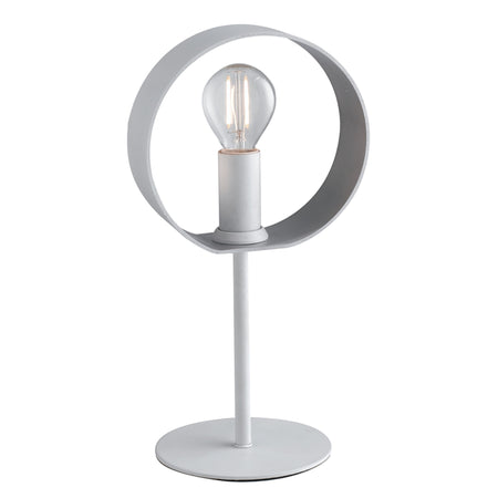 Lampada da tavolo 40W E14 orientabile bianca TORCH