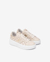 Nero Giardini sneakers donna in pelle logata milk E513080D710