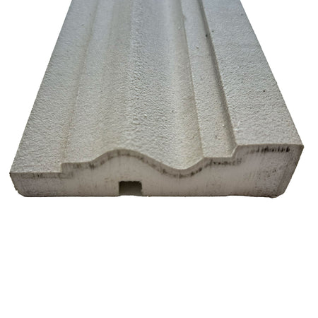 €8,99ml *** STOCK *** Pacco da 20ml di cornice decorativa in XPS Resinata per esterno 11,5X3X200cm PD113 - Eternal Parquet