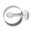 Applique da parete per interno 40W E14 orientabile bianco TORCH