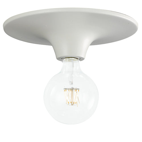 Plafoniera a soffitto per interno 60W E27 diametro 30cm bianca VISION