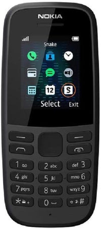 nokia 105 2017 dual sim black IMPORT NO GARANZIA