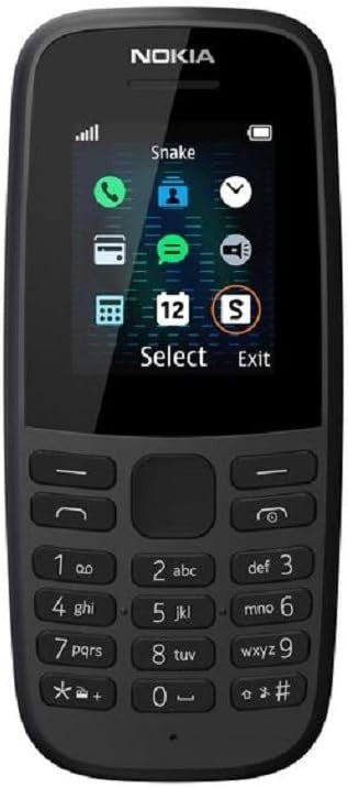 nokia 105 2017 dual sim black IMPORT NO GARANZIA