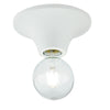 Plafoniera a soffitto per interno 60W E27 diametro 18cm bianca VISION