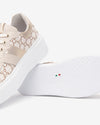 Nero Giardini sneakers donna in pelle logata milk E513080D710