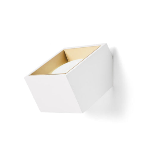 Applique gesso Sforzin illuminazione NASSO quadrata T436 GX53 LED monoemissione alluminio parete