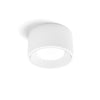 Plafoniera gesso Sforzin illuminazione NASSO tonda T423 GX53 LED alluminio soffitto