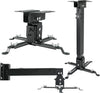 Staffa Proiettore Estensibile Bk 420-650mm Rotazione Incl