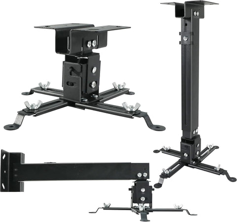 Staffa Proiettore Estensibile Bk 420-650mm Rotazione Incl