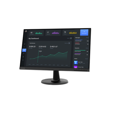 Lenovo C24-40 LED display 60,5 cm [23.8] 1920 x 1080 Pixel Full HD Nero (Lenovo C24-40 - Monitor a LED - 24 [23.8 visualizzabile] - 1920 x 1080 Full HD [1080p] @ 75 Hz - VA - 250 cd/m? - 3000:1 - 4 m