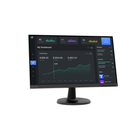 Lenovo C24-40 LED display 60,5 cm [23.8] 1920 x 1080 Pixel Full HD Nero (Lenovo C24-40 - Monitor a LED - 24 [23.8 visualizzabile] - 1920 x 1080 Full HD [1080p] @ 75 Hz - VA - 250 cd/m? - 3000:1 - 4 m