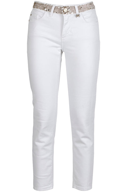 PANTALONE BULL DENIM CON PAILETTES