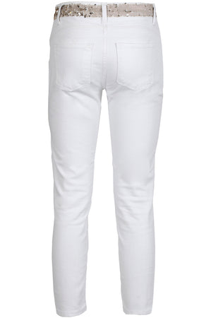 PANTALONE BULL DENIM CON PAILETTES