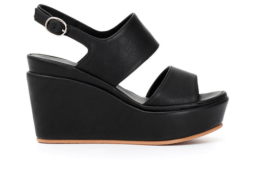 SANDALO FRATE FONDO ZEPPA IN PELLE