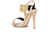 SANDALO GILDA IN TESSUTO GLITTER