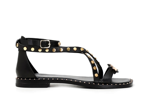 SANDALO CHIUSO DIETRO IN PELLE