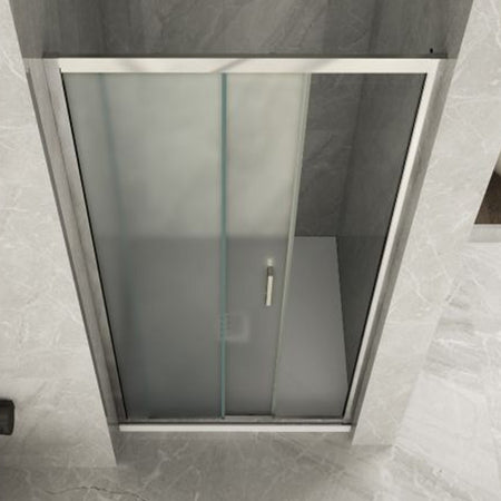 Porta Doccia Scorrevole per Nicchia 6mm Opaca