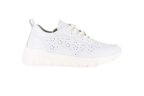 Grunland sneakers donna Sace in ecopelle bianco SC0196