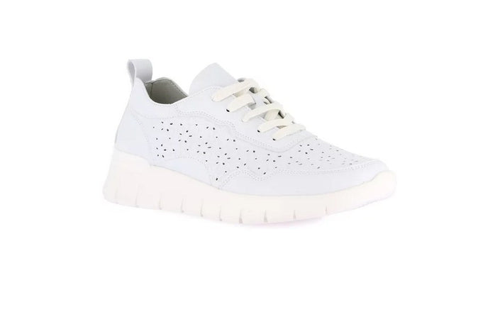 Grunland sneakers donna Sace in ecopelle bianco SC0196