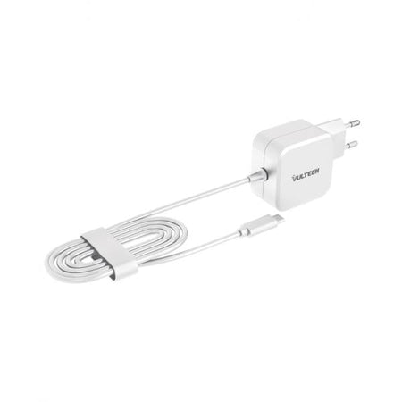 VULTECH AU-67WTC - ALIMENTATORE UNIVERSALE PER NOTEBOOK E SMARTPHONE CON CONNETTORE TYPE-C TECNOLOGIA GAN E FUNZIONE PPS