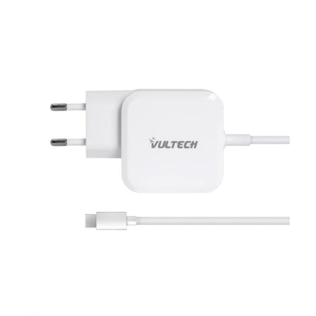 VULTECH AU-67WTC - ALIMENTATORE UNIVERSALE PER NOTEBOOK E SMARTPHONE CON CONNETTORE TYPE-C TECNOLOGIA GAN E FUNZIONE PPS