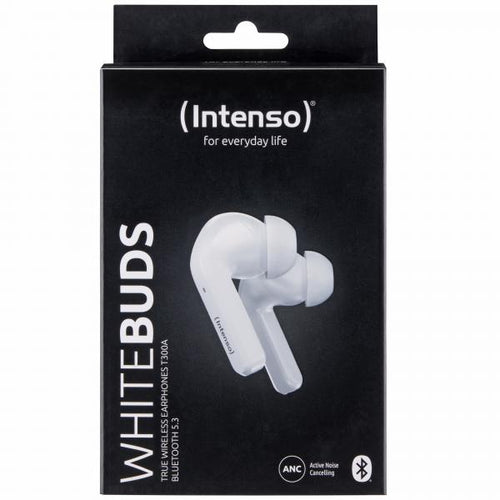 INTENSO AURICOLARI IN EAR BLUETOOTH, ANC, BIANCO