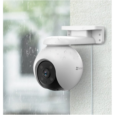 EZVIZ H8 PRO 2K - TELECAMERA MOTORIZZATA DA ESTERNO - VISIONE 360 - 2K - COLOR NIGHT VISION - HUMAN DETECTION - AUDIO BIDIREZIONALE - DIFESA ATTIVA