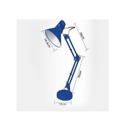 Lampada Da Scrivania Con Braccio Snodabile Attacco E27 Luce Tavolo Per Ufficio