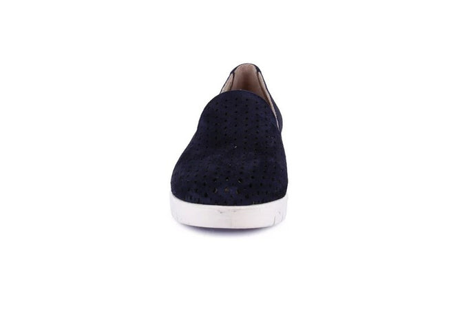 Grunland slip on donna Tafa scamosciata blu SC4387
