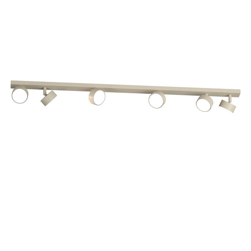 Binario Top Light EDRA 1210 6 SA GX53 LED lampada soffitto parete moderna faretti orientabili
