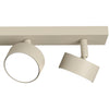 Binario Top Light EDRA 1210 6 SA GX53 LED lampada soffitto parete moderna faretti orientabili