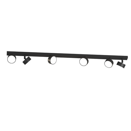 Binario Top Light EDRA 1210 6 NE GX53 LED lampada soffitto parete moderna faretti orientabili