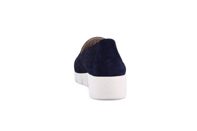 Grunland slip on donna Tafa scamosciata blu SC4387