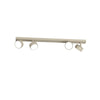 Binario Top Light EDRA 1210 4 SA GX53 LED lampada soffitto parete moderna faretti orientabili