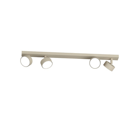 Binario Top Light EDRA 1210 4 SA GX53 LED lampada soffitto parete moderna faretti orientabili
