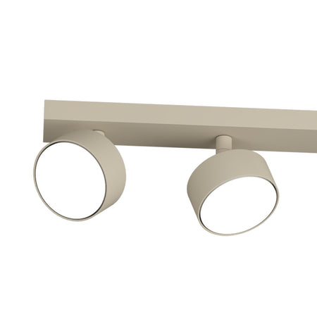 Binario Top Light EDRA 1210 4 SA GX53 LED lampada soffitto parete moderna faretti orientabili