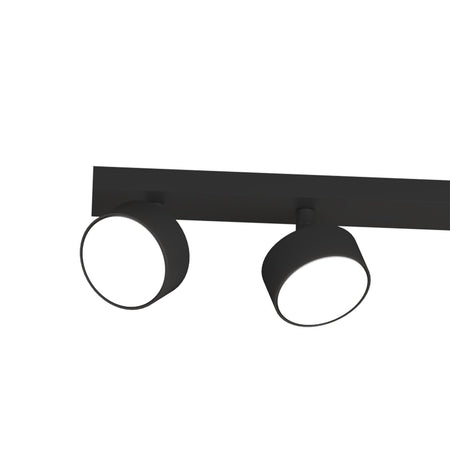 Binario Top Light EDRA 1210 4 NE GX53 LED lampada soffitto parete moderna faretti orientabili