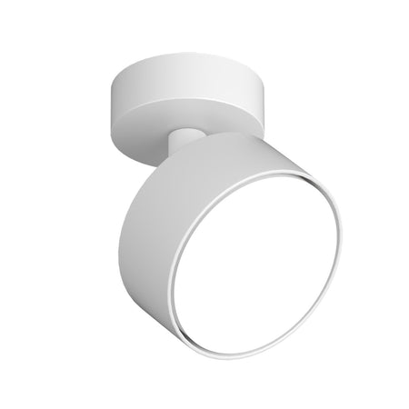 Spot Top Light EDRA 1210 1 BI GX53 LED lampada parete soffitto moderna faretto orientabile