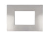 SANDASDON Placca Flat Slim Sottile 3M Silver Argento - Compatibile con Bticino Axolute Air