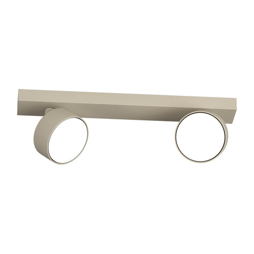 Applique Top Light EDRA 1210 2 SA GX53 LED lampada parete soffitto moderna faretti spot orientabili