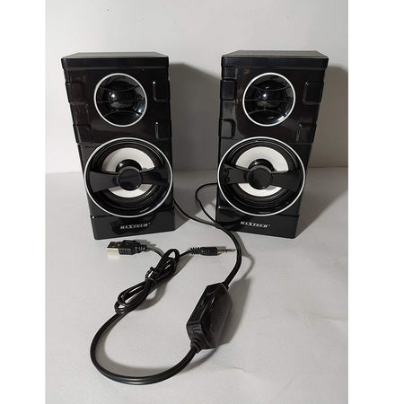 Casse Pc Xbox Stereo Aux Multimedia Digital Audio Jack 3.5mm 25w Ca-ss002 Rs-520
