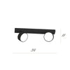 Applique Top Light EDRA 1210 2 NE GX53 LED lampada parete soffitto moderna faretti spot orientabili