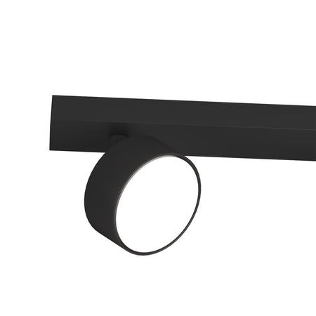 Applique Top Light EDRA 1210 2 NE GX53 LED lampada parete soffitto moderna faretti spot orientabili
