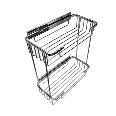 Porta sapone doccia da incollare in ottone cromato - complementi doccia