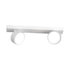 Applique Top Light EDRA 1210 2 BI GX53 LED lampada parete soffitto moderna faretti spot orientabili