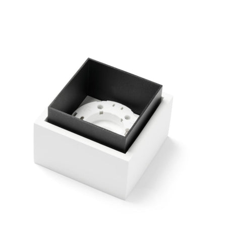 Plafoniera gesso Sforzin illuminazione SYME quadrata T442 T443 T444 T445 GX53 LED alluminio soffitto