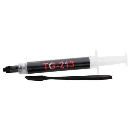 Pasta Termica TG-213 - Siringa da 2g con spatola- Gray- Extreme Performance (13.4 W/mk)