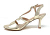 Francesco Milano sandali donna platino Barcellona G18 01N